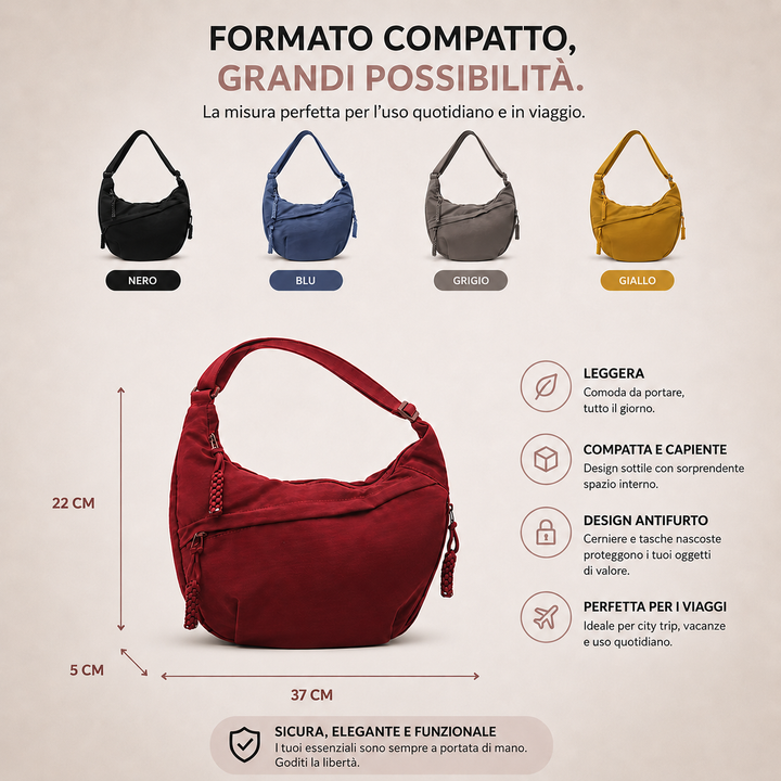 Grazia | Borsa a Spalla Blu