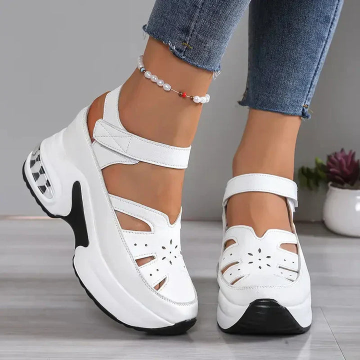 Riva | Sandali Platform con Chiusura a Strappo